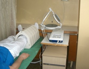 Физиотерапия при остеохондрозе коленного сустава
